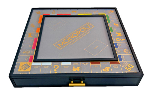 Monopoly luxury edition wooden - monopoly,
