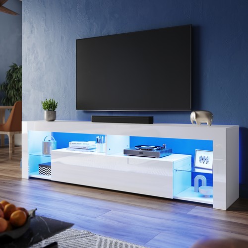 White stand cabinet - tv, tv