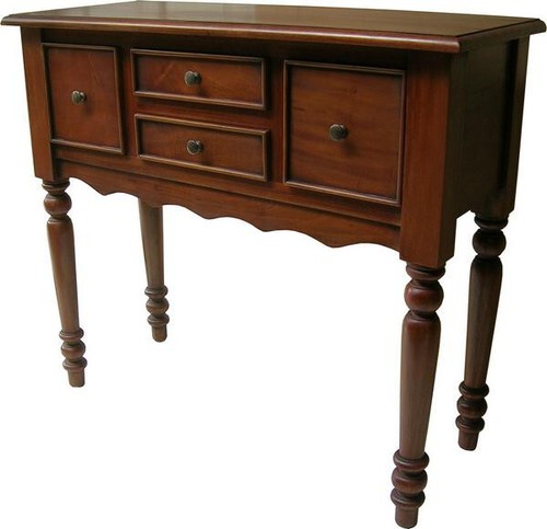 Mahogany console table - console, |