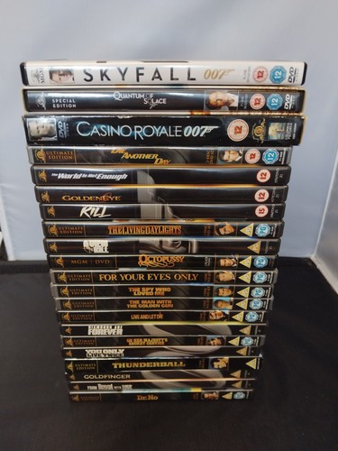 James bond disc collection - james,