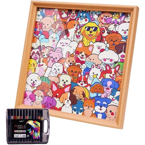 Color your own jigsaw puzzles - own,