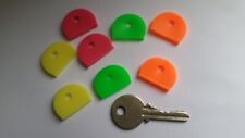 Soft Silicone Neon Key Caps Mixed Colours Covers Plastic Cap Tag Door Identifier