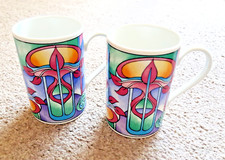 Dunoon Stoneware Mug x 2 -