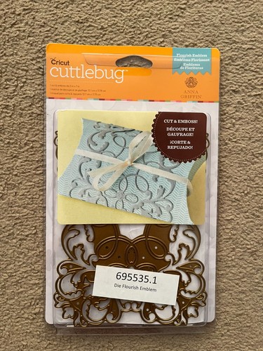 Cuttlebug flourish emblem - cuttlebug,