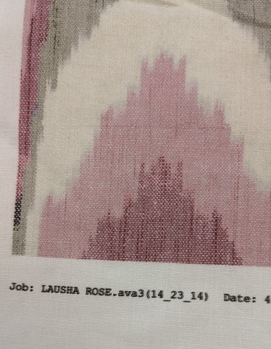 Voyage lausha rose fabric - lausha, x