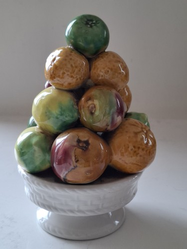 Secla majolica topiary fruit - secla,