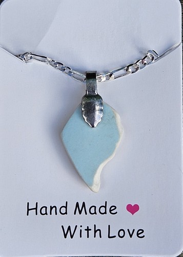 Pale blue sea - sea, pottery