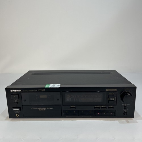 Pioneer 333 stereo cassette - ct-333,
