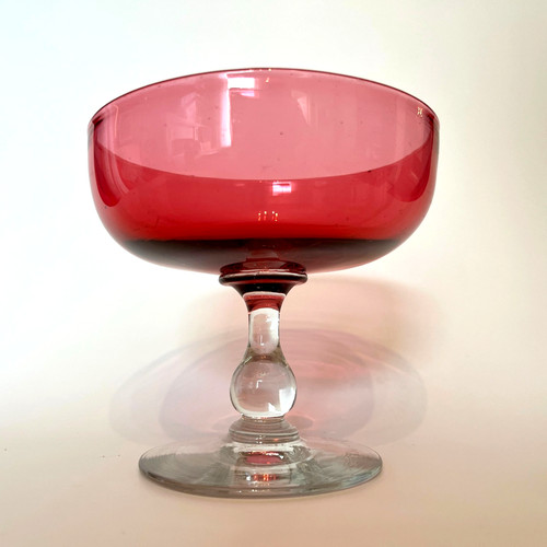 Vintage cranberry glass - vintage,