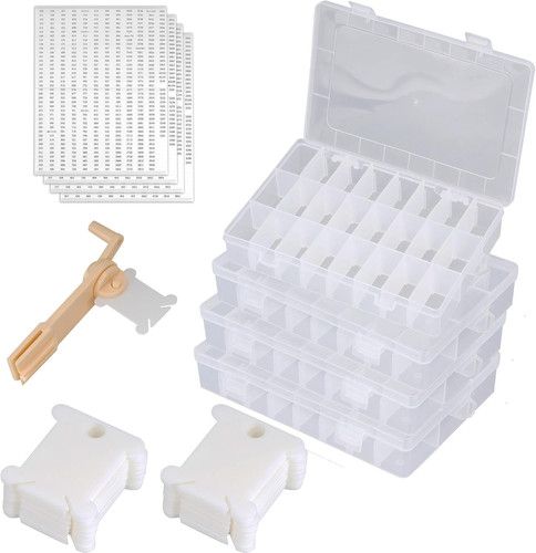 Set cross stitch - 4, thread
