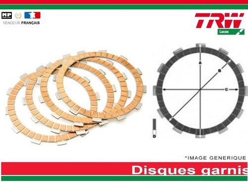 Kit clutch discs - 9,