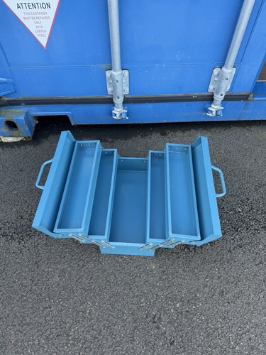 Metal cantilever tool box - tool,