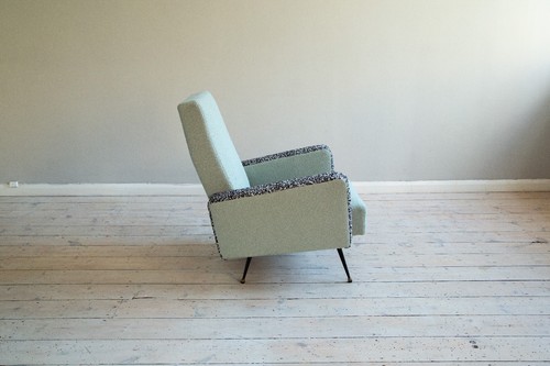 Mid century armchair french - mid-century,