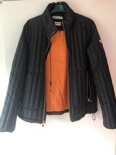 Hunter Original Ladies Padded Jacket Size UK 14-16  Black Down