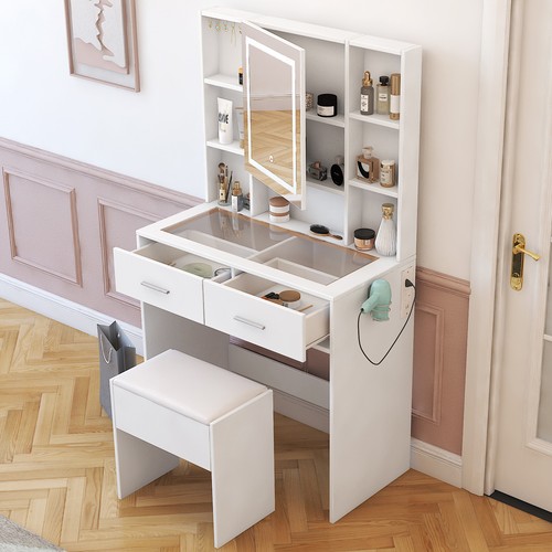 Led dressing table - led, with