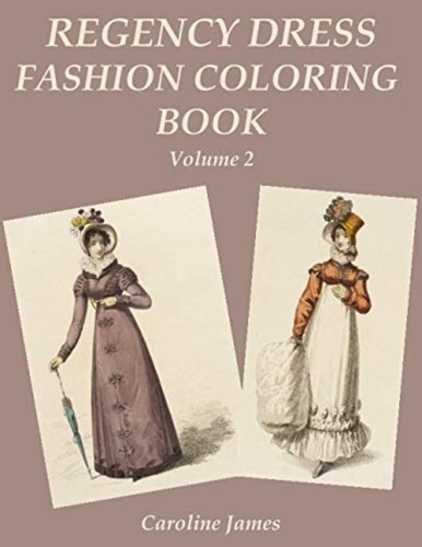 Regency dress fashion - dress, coloring