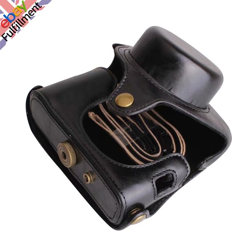 Leather camera case bag - bag, for