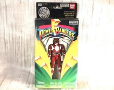 CZ1 Bandai Mighty Morphin Power Rangers Red Rangers Die Cast St Version Light