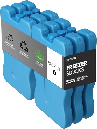 Freezer ice blocks - ice,