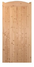 WOODEN ARCHED SINGLE GARDEN GATE 'ASHTON'