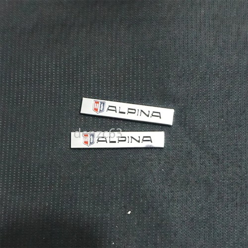 Small silver alpina - 2x,