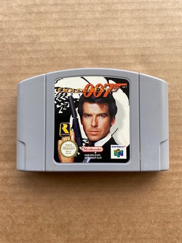 N64 goldeneye game tested - goldeneye,