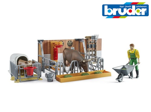 Bruder toys 62611 barn with - bruder,