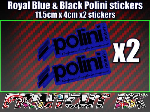 Polini royal blue black - blue,