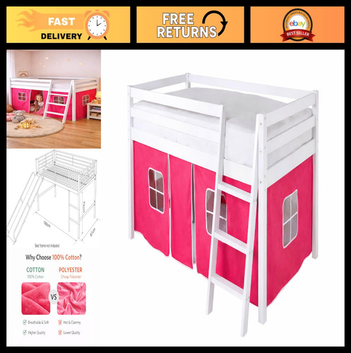 Cozy pink cabin tent - pink, for