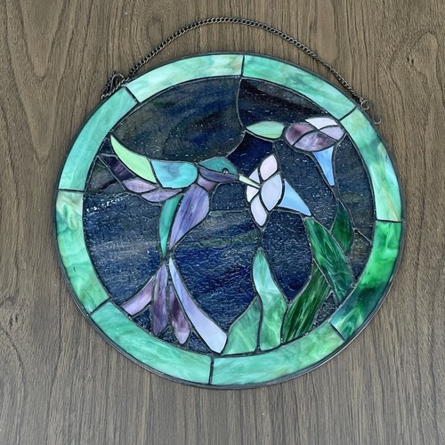 Vintage leaded stained glass - leaded,