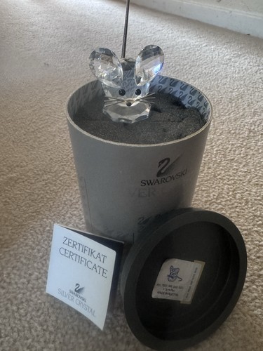 Swarovski crystal mouse with - swarovski,