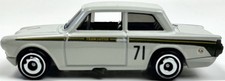 Hot Wheels Compact Kings Lotus Cortina Ivory 1:64 LOOSE