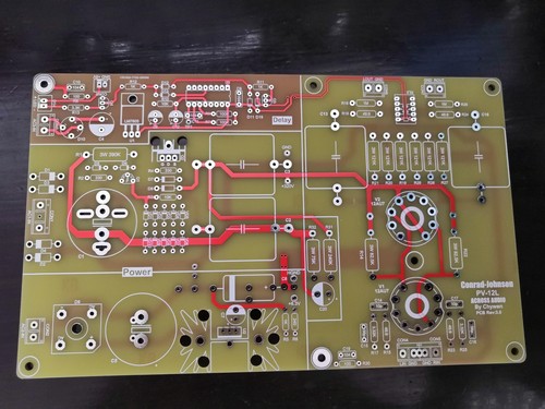 Tube preamplifier board refer