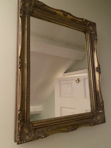 Mirror antique vintage gilt - mirror,