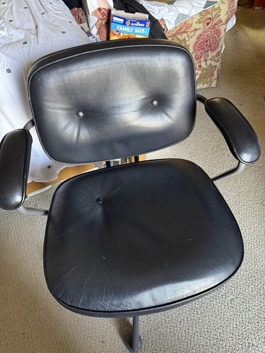 Ikea leather office chair - ikea,