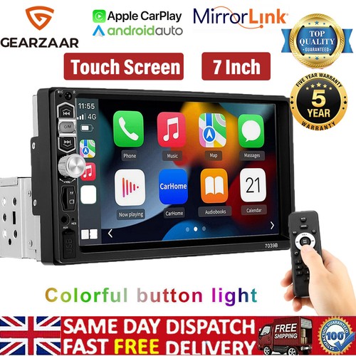 Single 1din car stereo - 7",