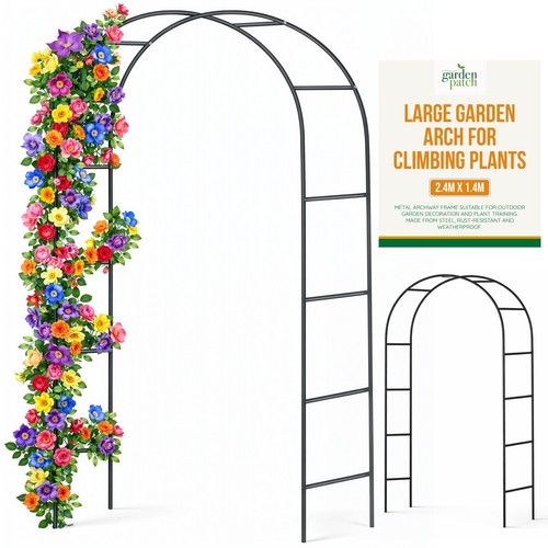 4m garden arch trellis - 1-2,