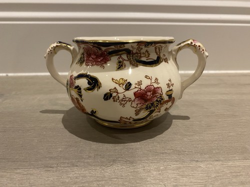 Vintage masons ironstone sugar - vintage,
