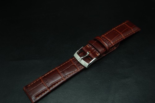 Oem 19mm omega brown leather - 19mm,