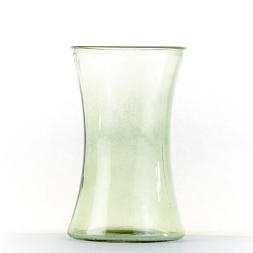 Serena green glass vase - serena,