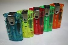5 x Double Flame Lighter Turbo