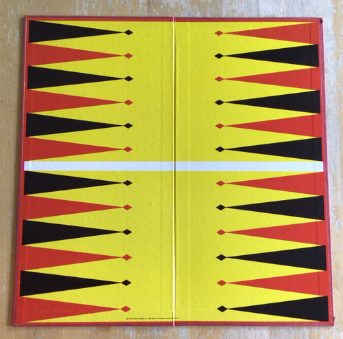 Vintage folding backgammon - vintage,