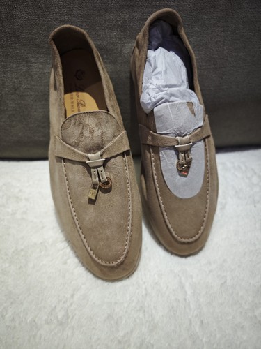 Loro piana beige suede - loro, summer