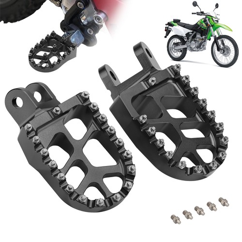 Cnc black foot pegs for - black,