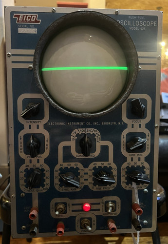 Vintage eico 425 - 425, oscilloscope