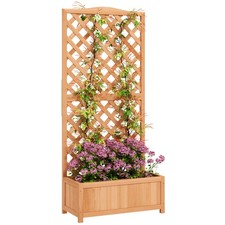 Outsunny Garden Wooden Planter