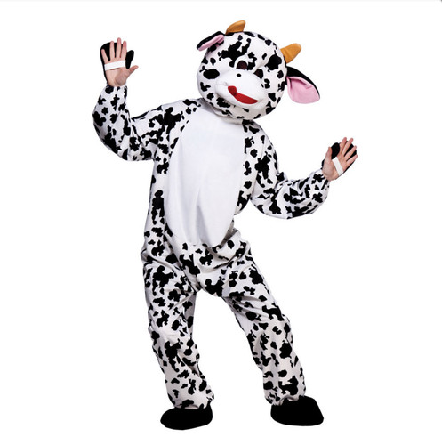 Adult cute cow costume plush - cute,