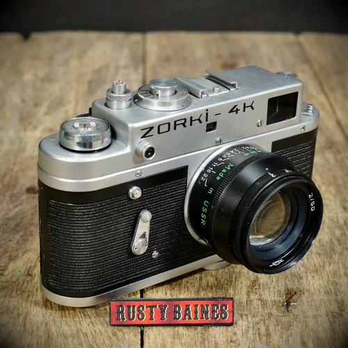 Zorki 35mm film rangefinder - zorki,