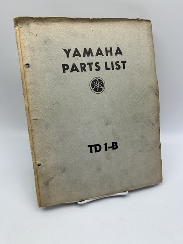 Yamaha parts list - td1-b, book