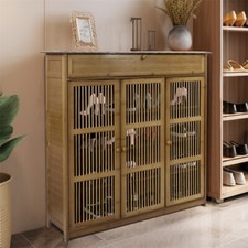 Large Shoe Cabinet 3 Door 1